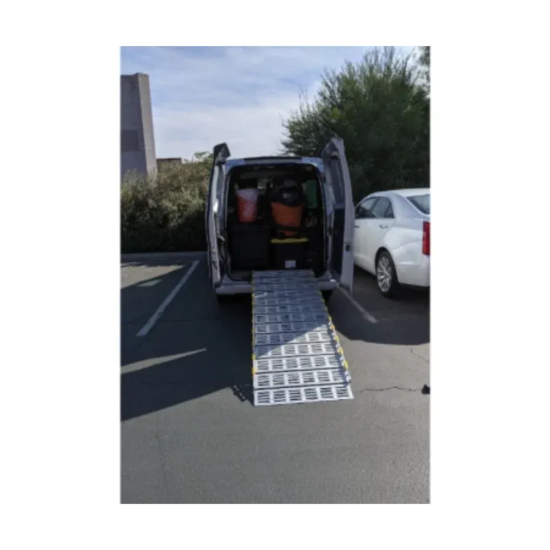 Roll A Ramp Portable Wheelchair Ramp - 36" Wide - 27' Length